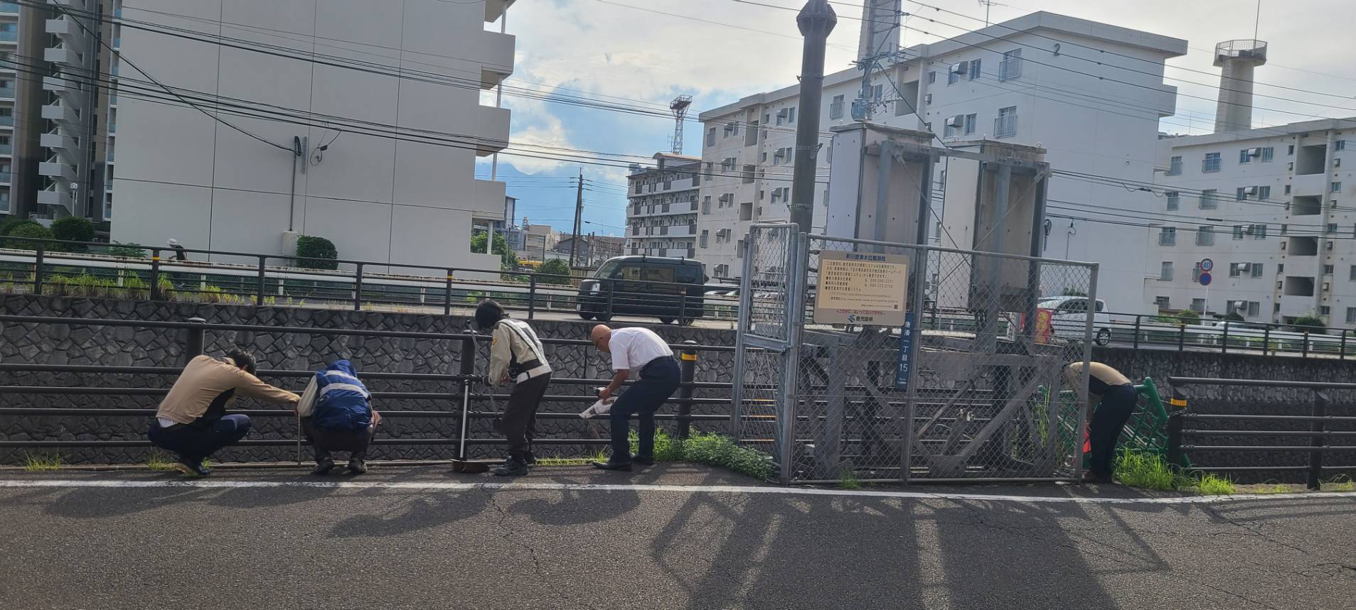 鹿児島・都城で地域清掃を実施しました。